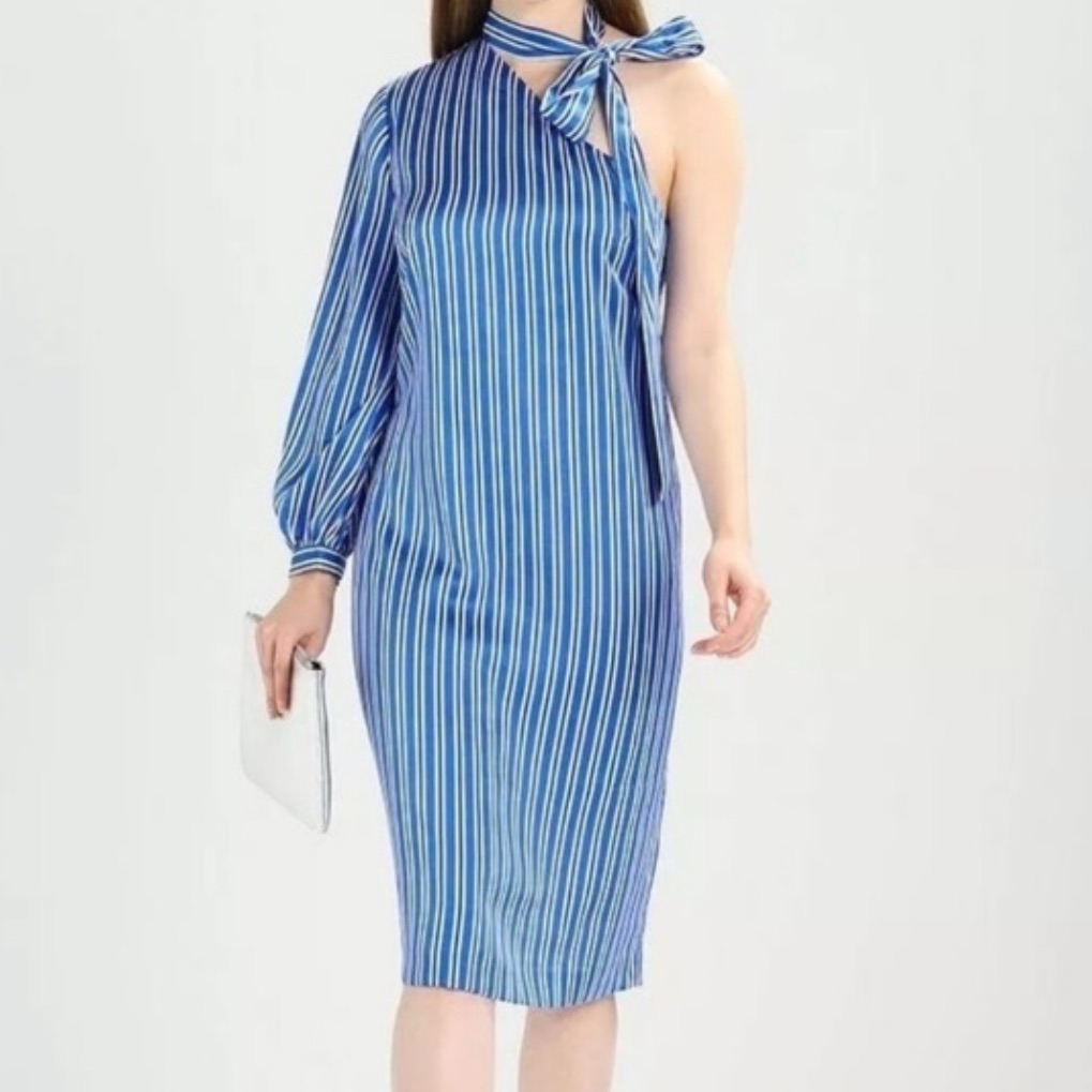 One Shoulder Banana Republic Dress
